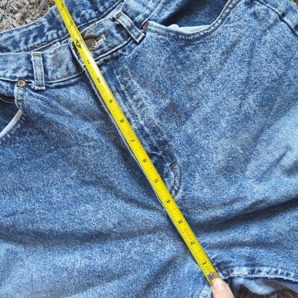 Vintage Riders By Lee Distressed Denim High Rise Straight Leg Mom Jean 26" - Picture 6 of 11